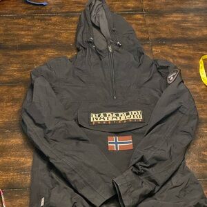Napapijri Black Raincoat